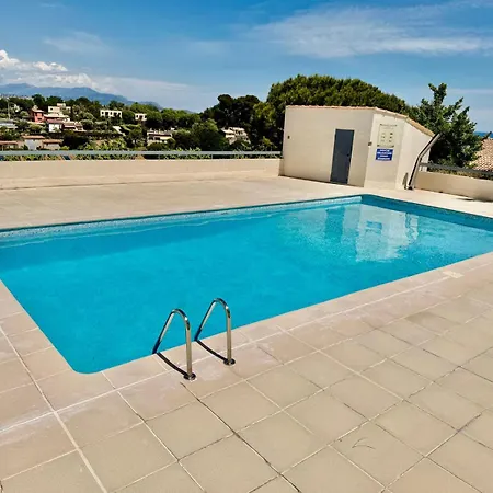 Between Sea Nature Sunny Pool And Terrace